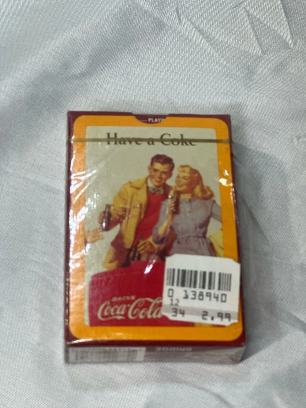 Vtg Coca-Cola Decor Bundle 1990 Ohio Art Mini Trays & 1994 Sealed Cards Lot